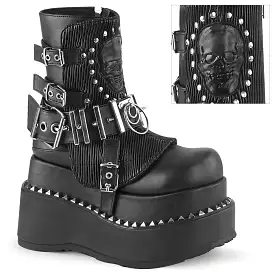 4 Inch Platform BEAR-150 Black Pu