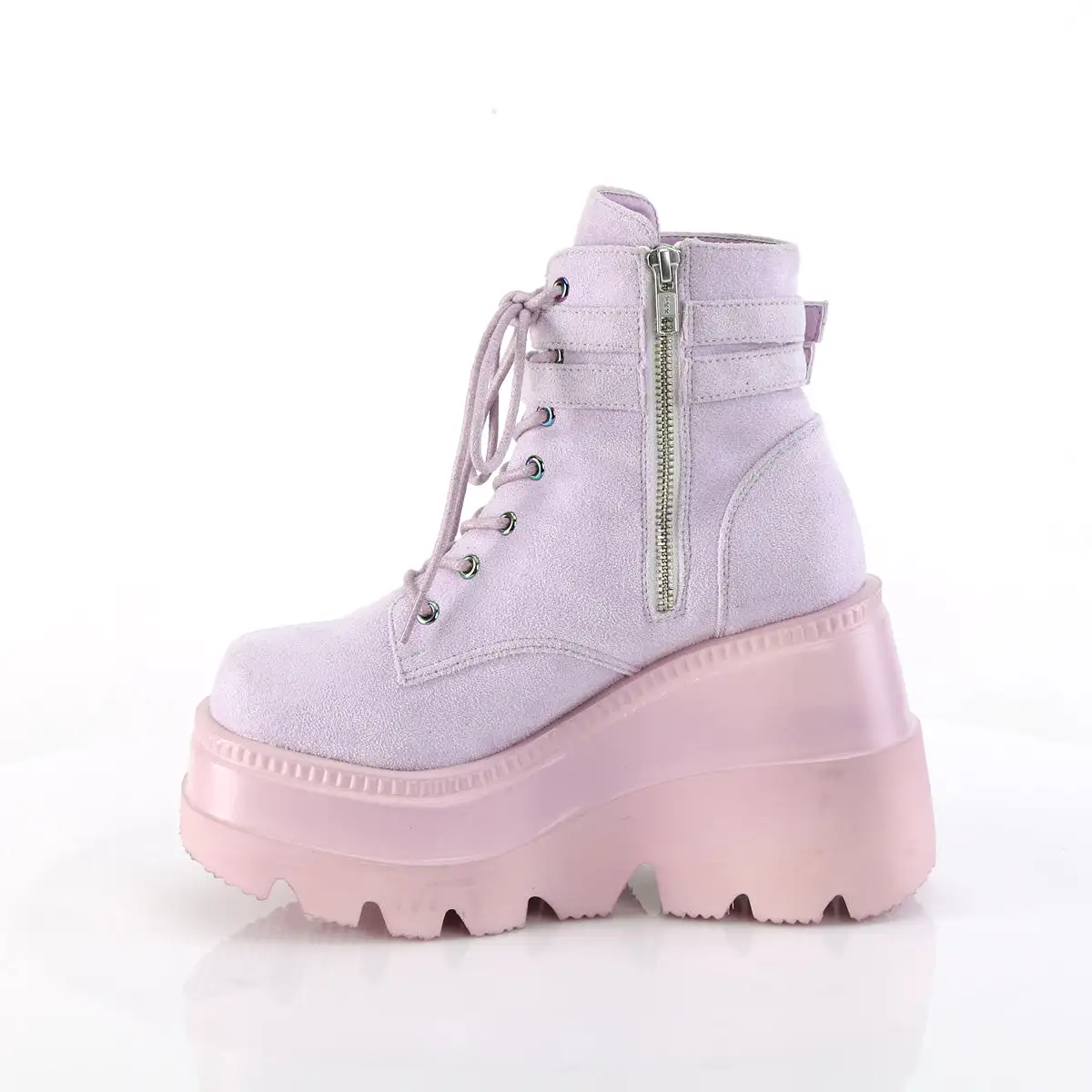 4 Inch Platform SHAKER-52 Lavender Suede