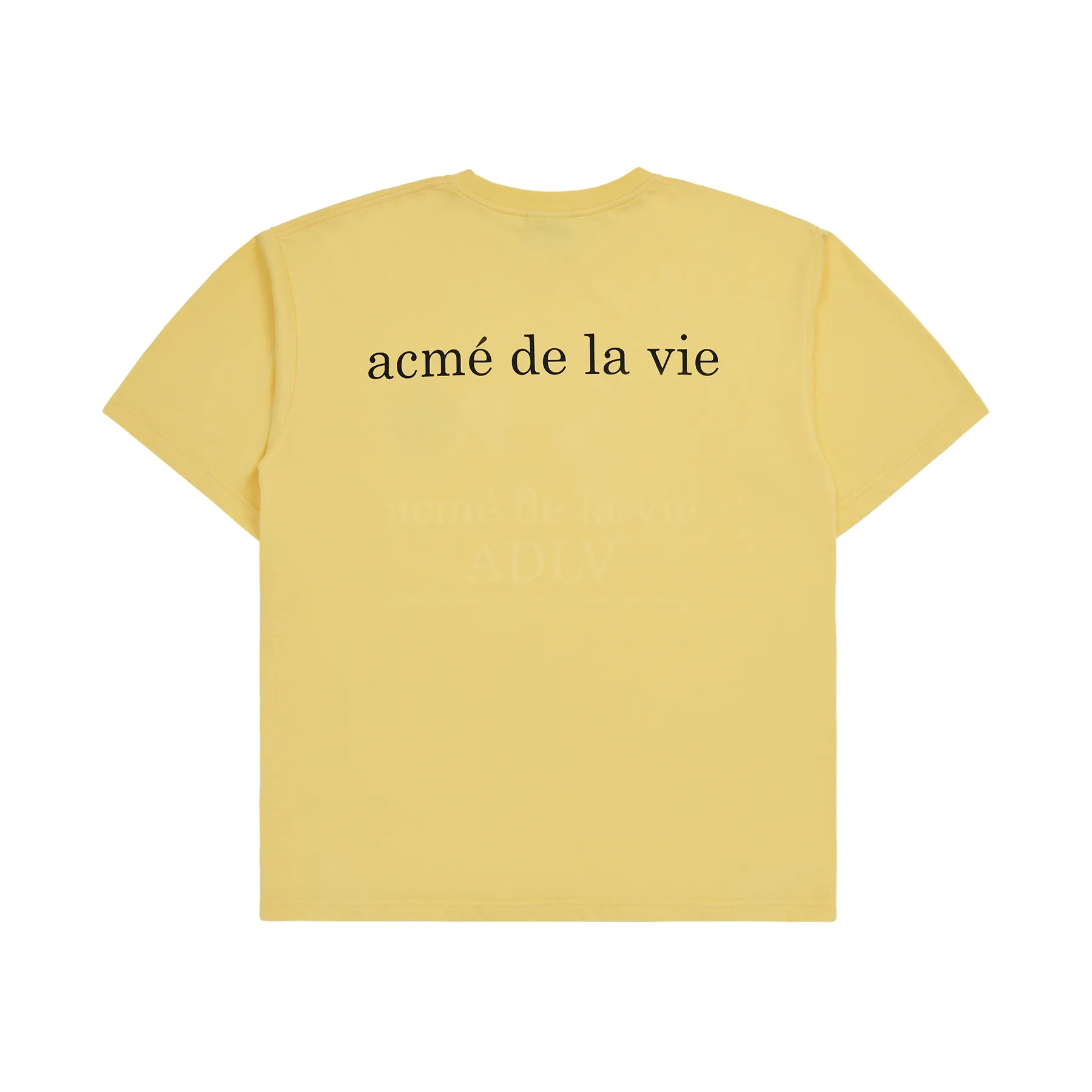 acme de la vie  |Unisex Street Style Plain Cotton Short Sleeves Oversized