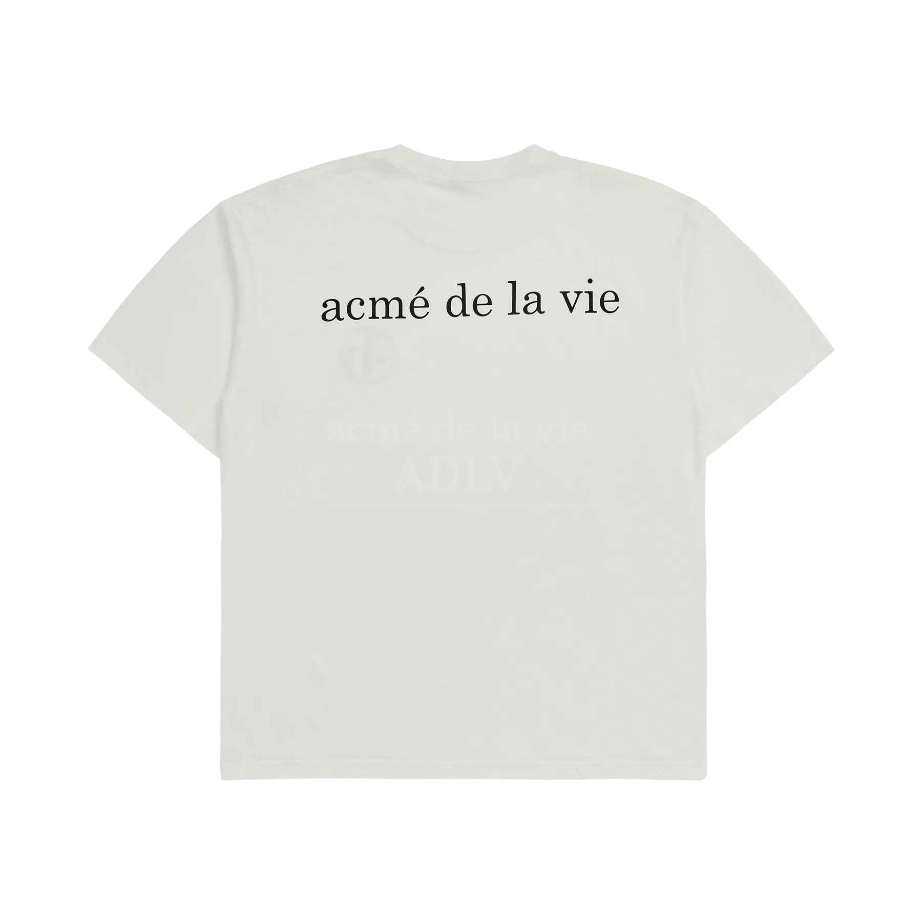 acme de la vie  |Unisex Street Style Plain Cotton Short Sleeves Oversized