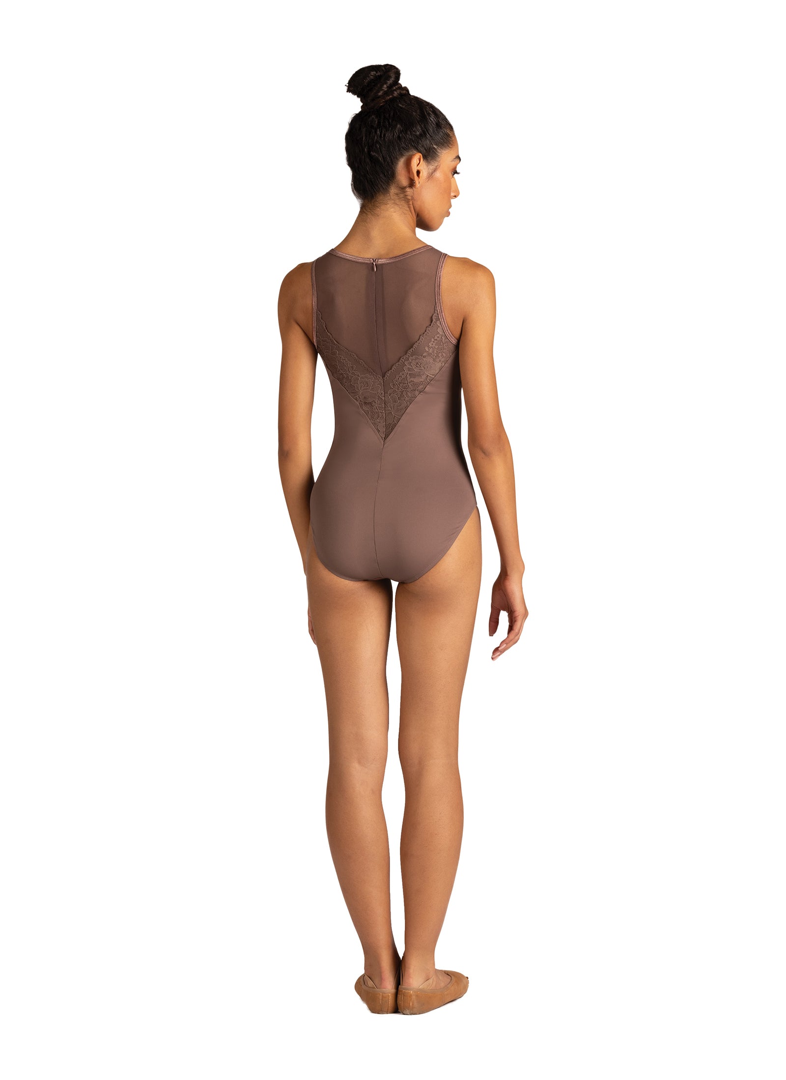 Adult Shoshanna Wide Neck Tank Leotard