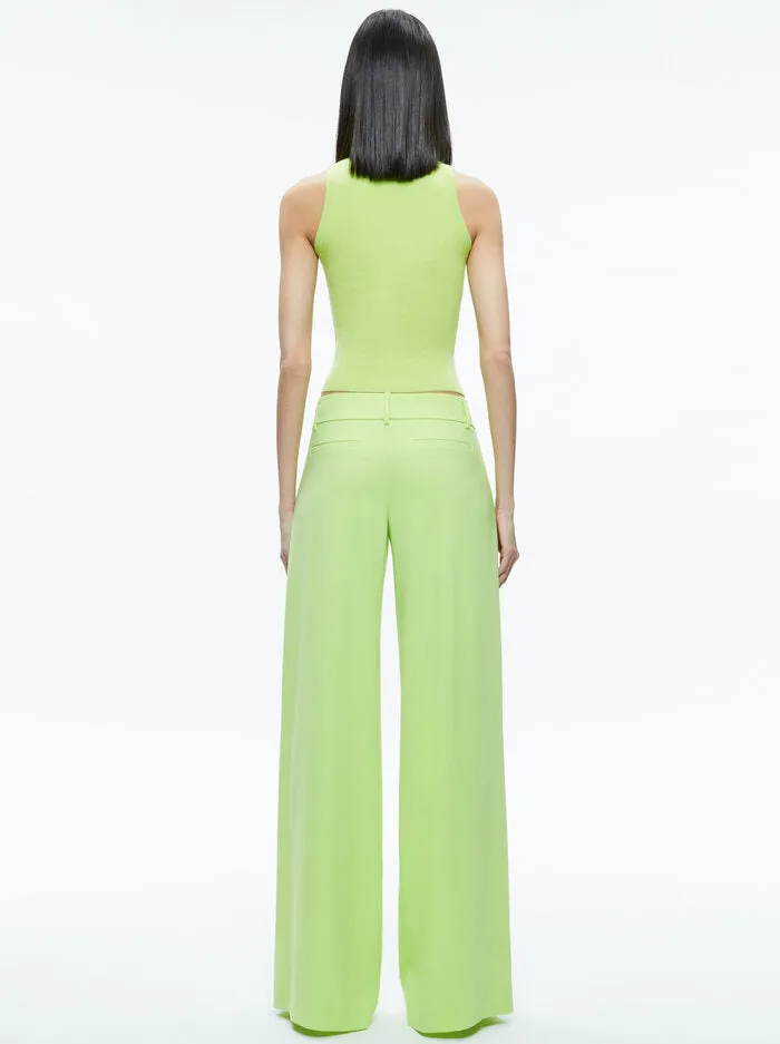 Alice + Olivia - Eric Pant - Sharp Green