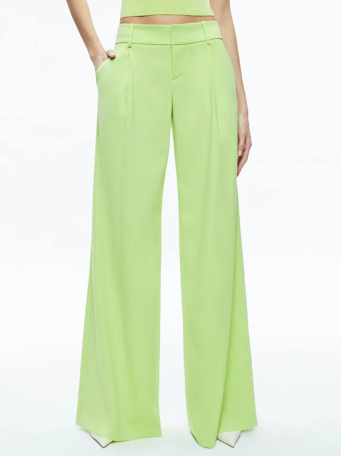 Alice + Olivia - Eric Pant - Sharp Green