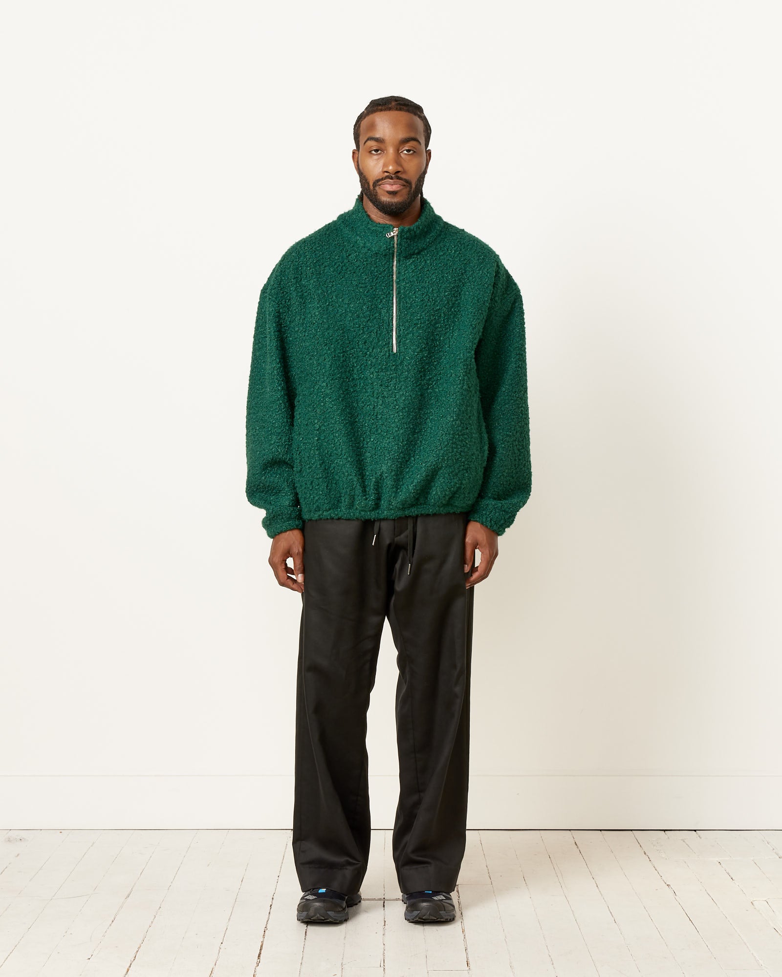 Alpina Pullover Sherpa in Forest