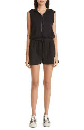 ATM Sleeveless Hoodie Romper