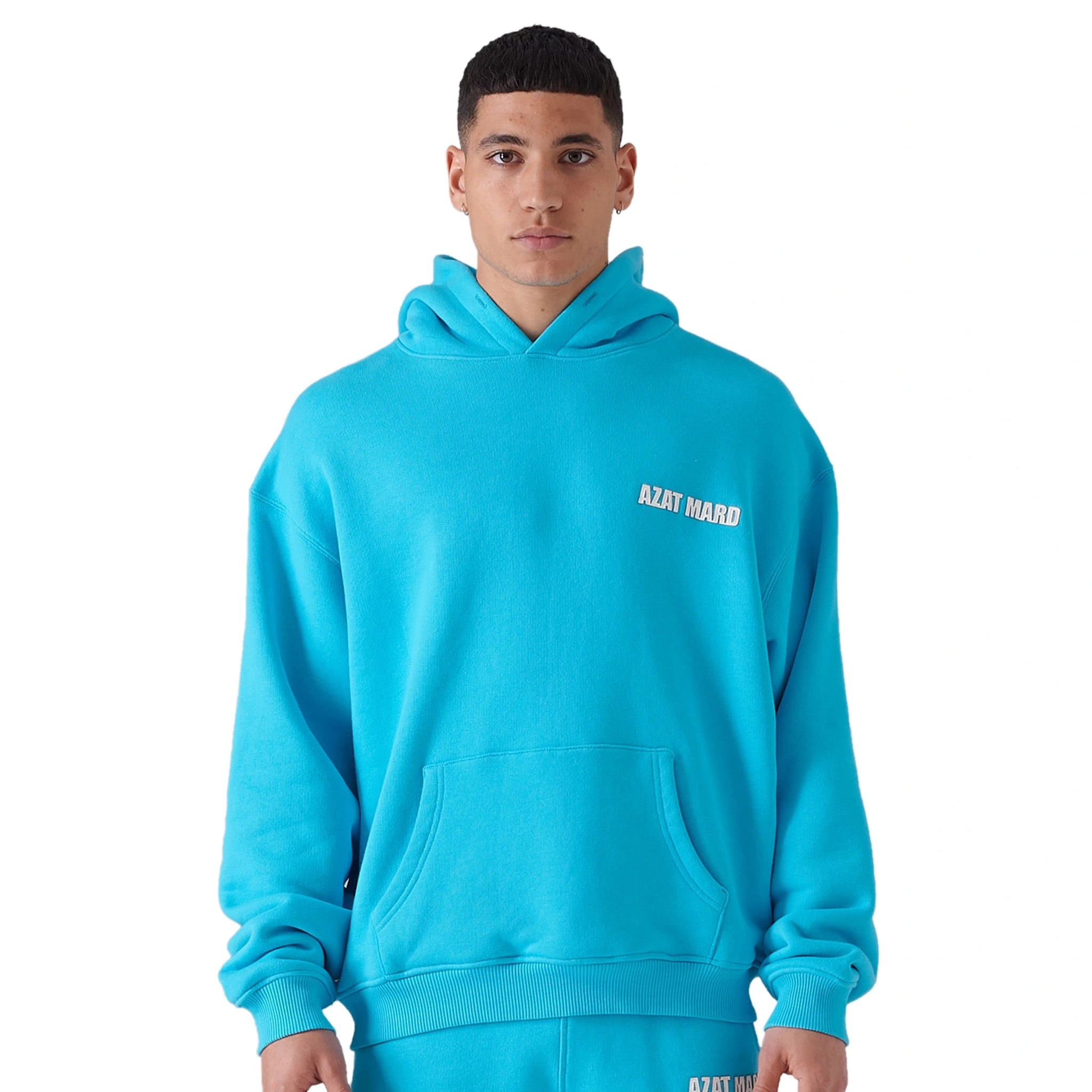 Azat Mard Turquoise Hoodie