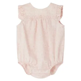 Bonpoint Baby Florentina Romper Pale Pink