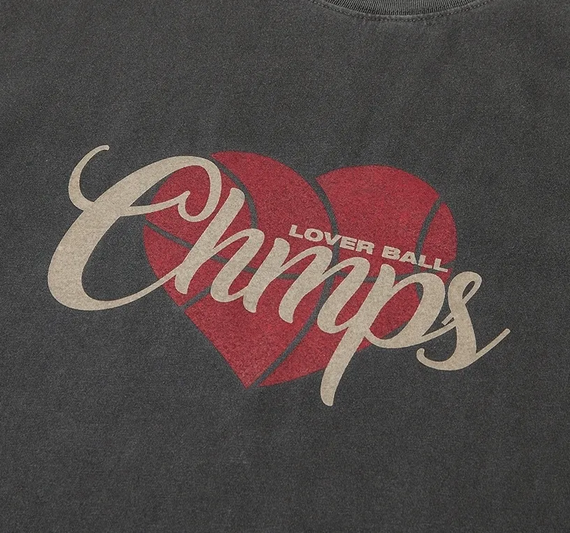 Born Champs  |Unisex Studded Street Style U-Neck Plain Cotton