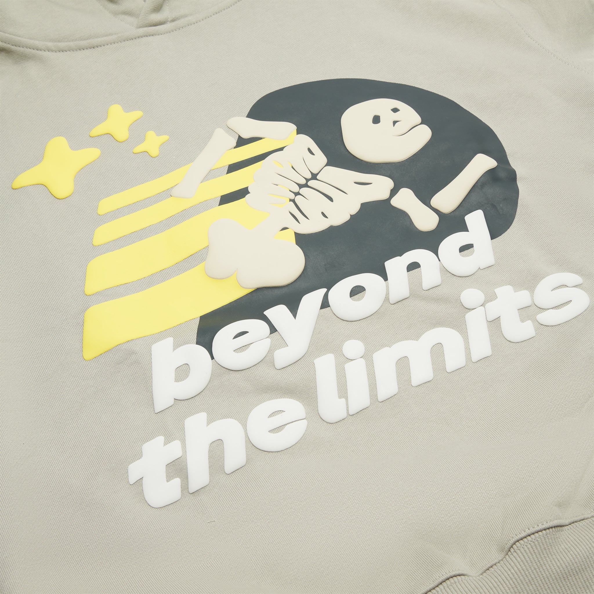 Broken Planet Beyond The Limits Hoodie Stone Grey