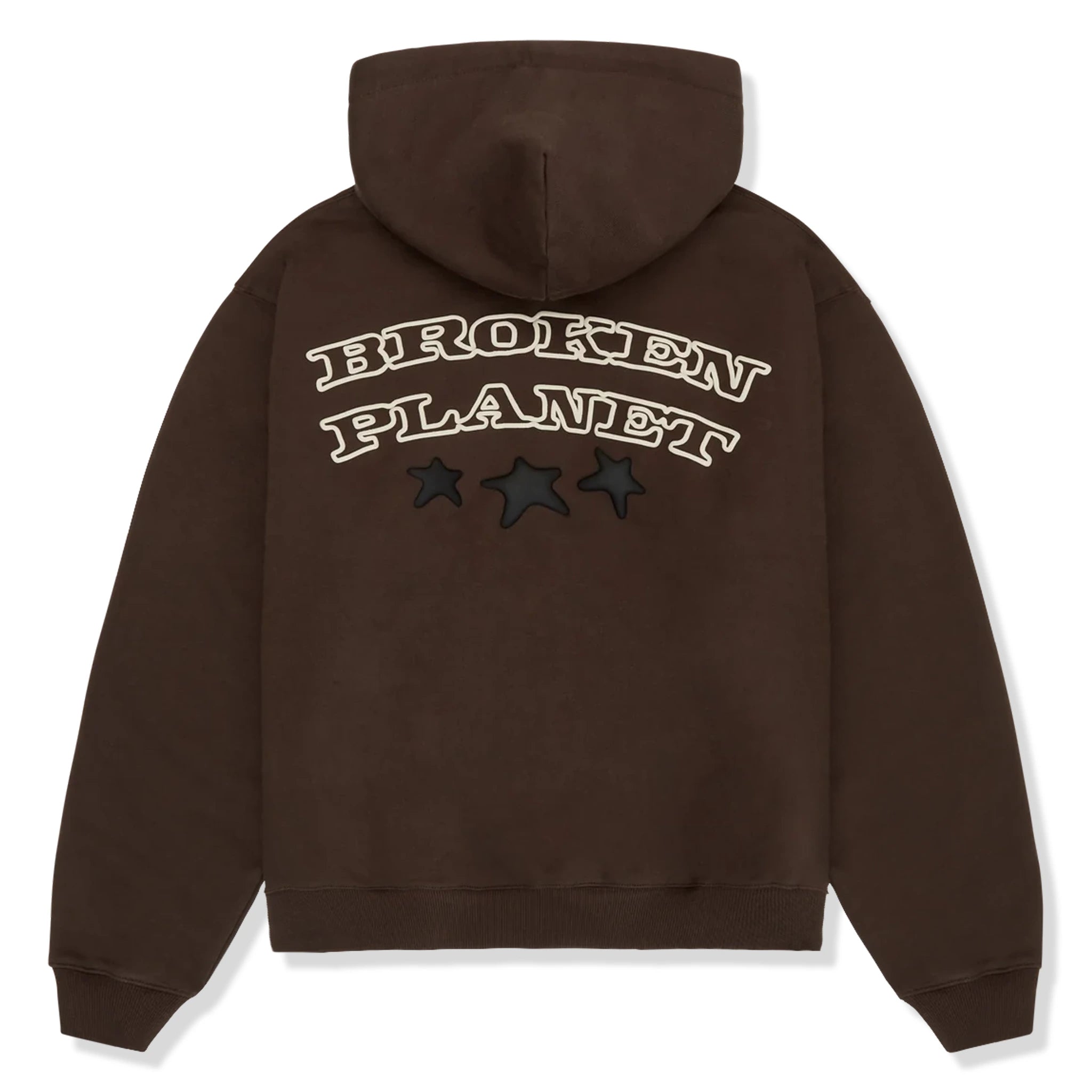 Broken Planet Out Of Service Mocha Brown Hoodie