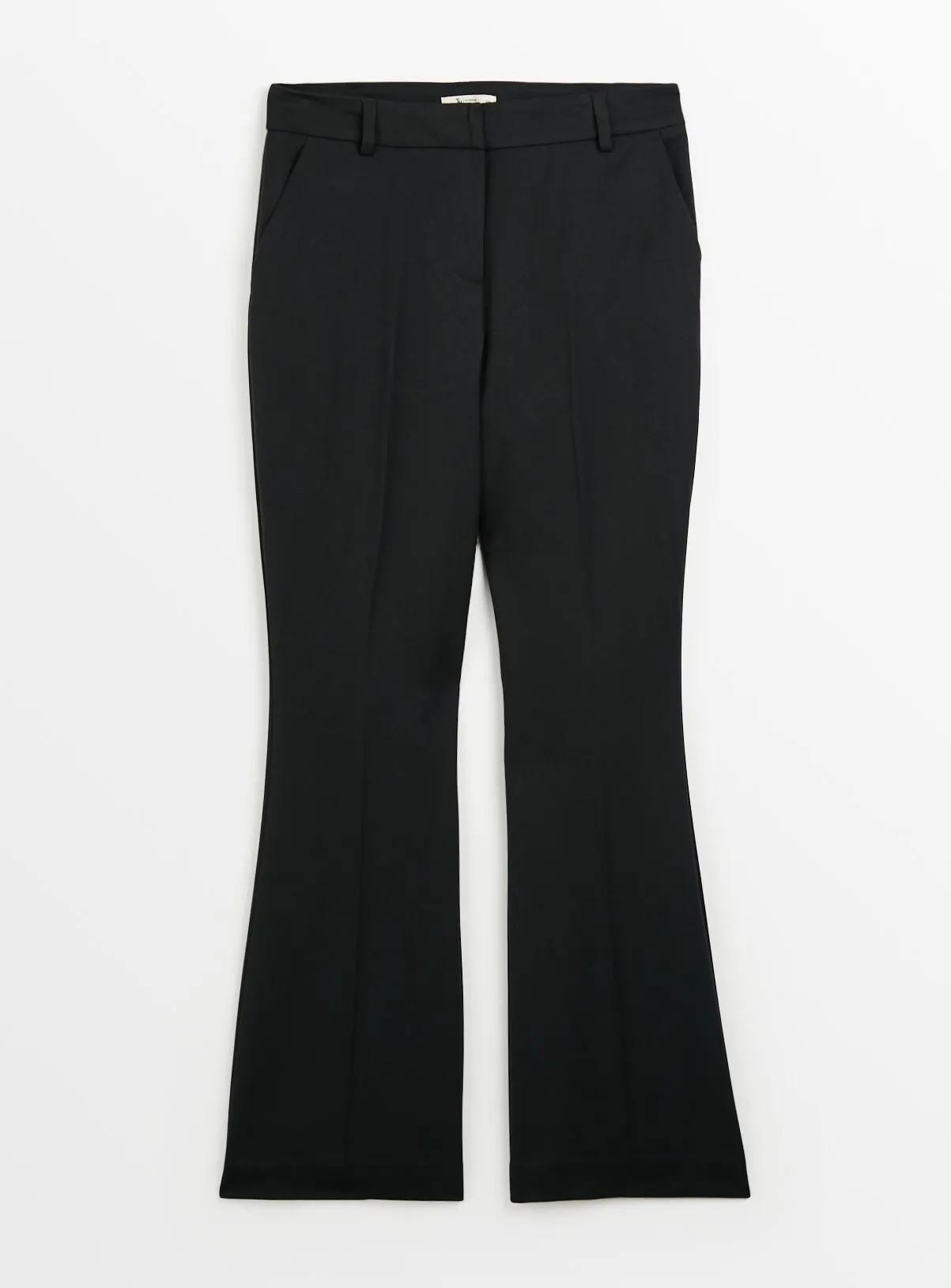 Buy Black Kick Flare Trousers 16L | Trousers | Tu