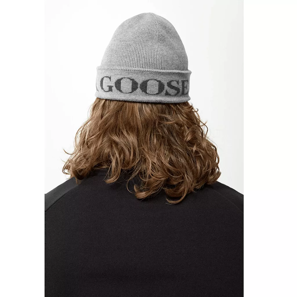 Canada Goose Men's Jacquard Wordmark Toque