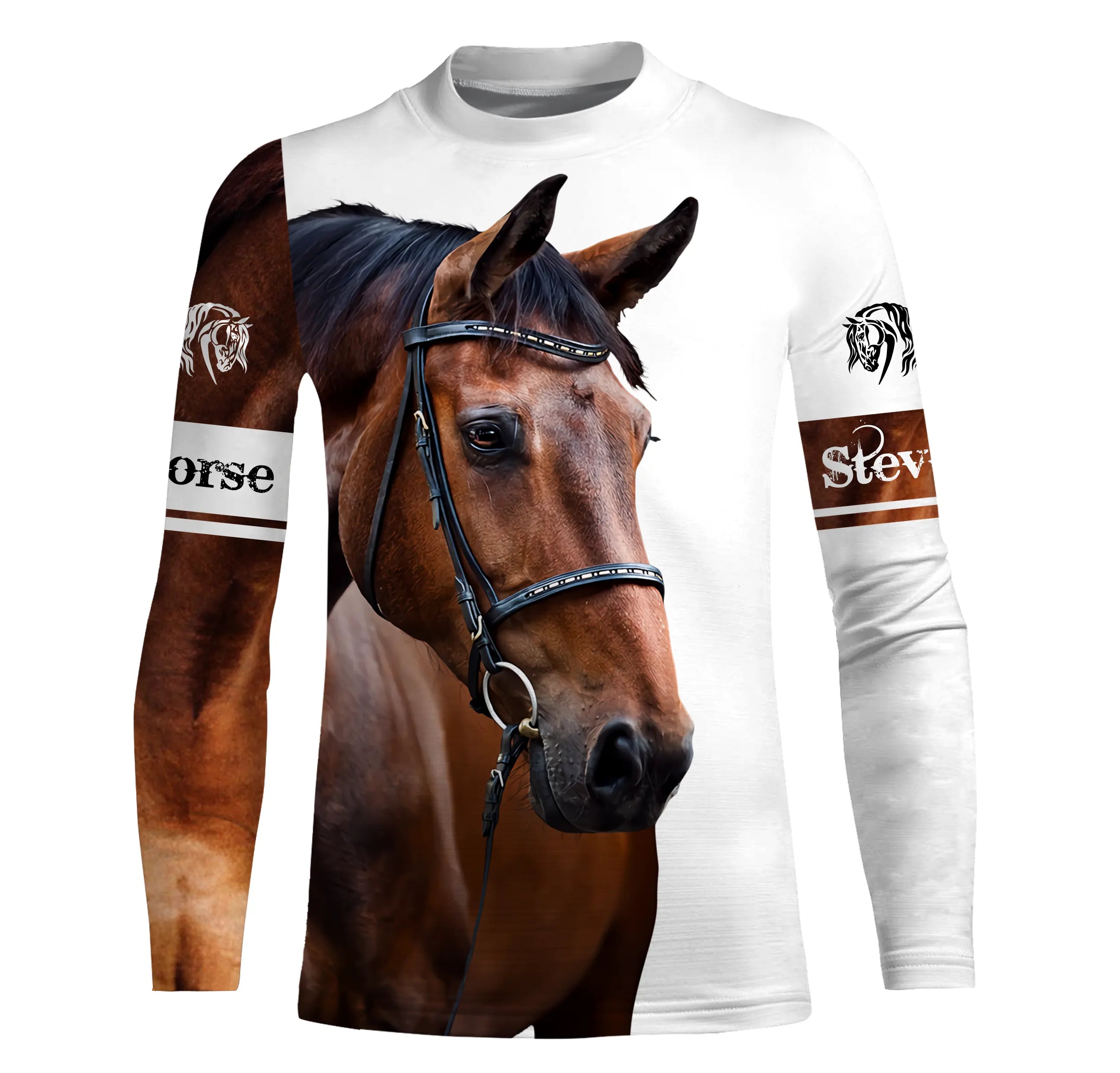 Chiptshirts T-shirt Blanc Personnalisé, Cheval Passion, Love Horse - CTS18062217