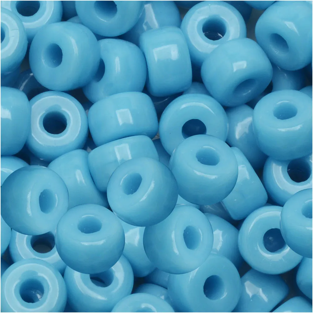 Czech Glass Matubo, 2/0 Seed Bead, Turquoise Blue Opaque (20 Gram Tube)