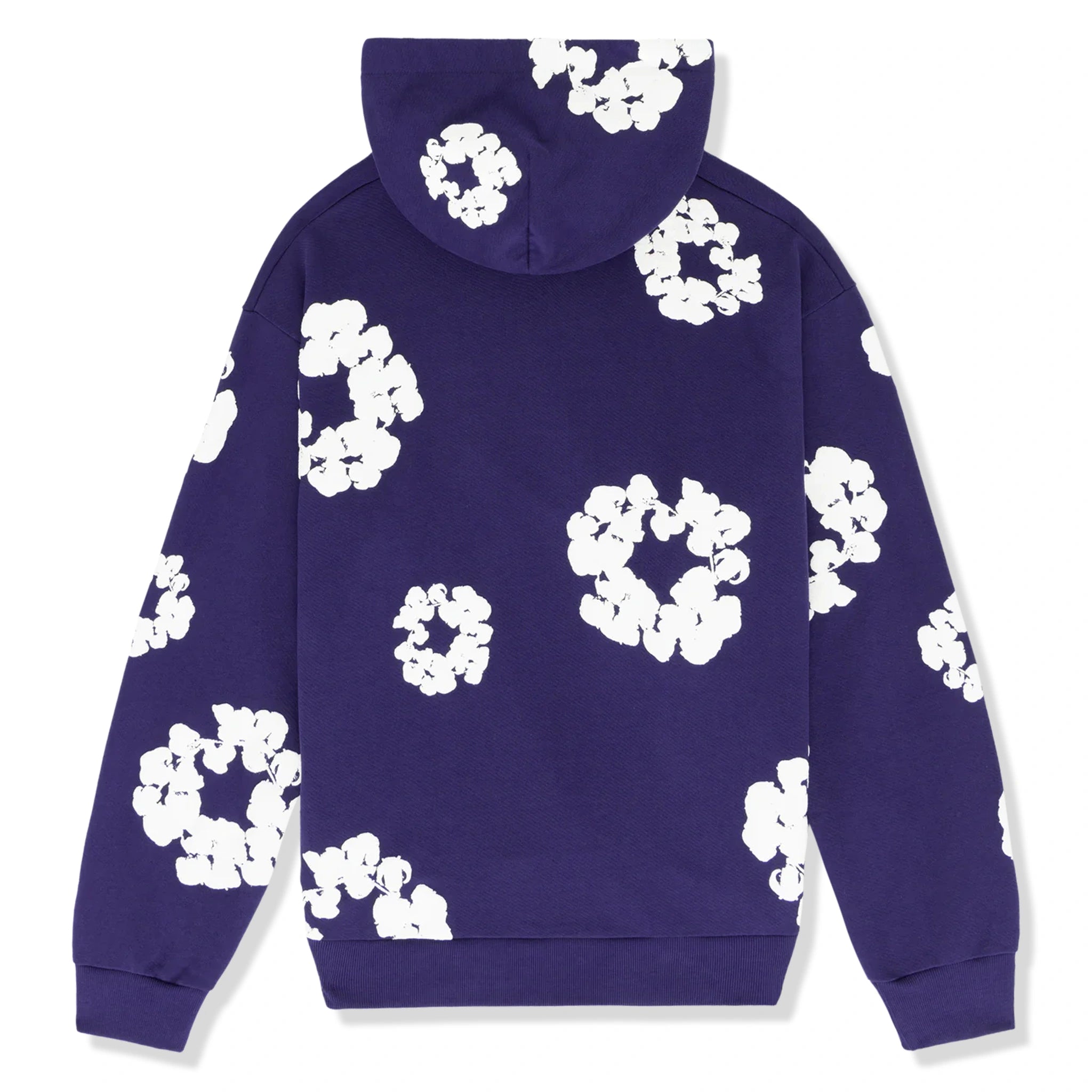 Denim Tears The Cotton Wreath Purple Hoodie