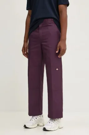 Dickies trousers men's violet color