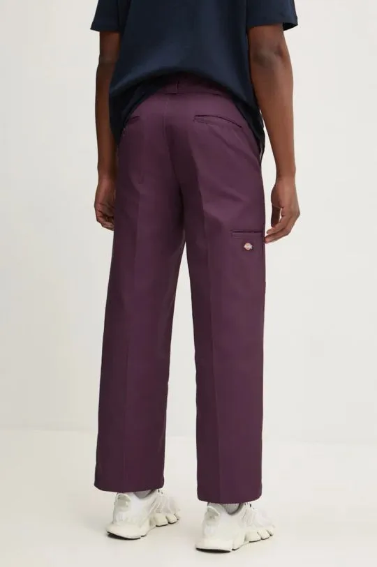 Dickies trousers men's violet color