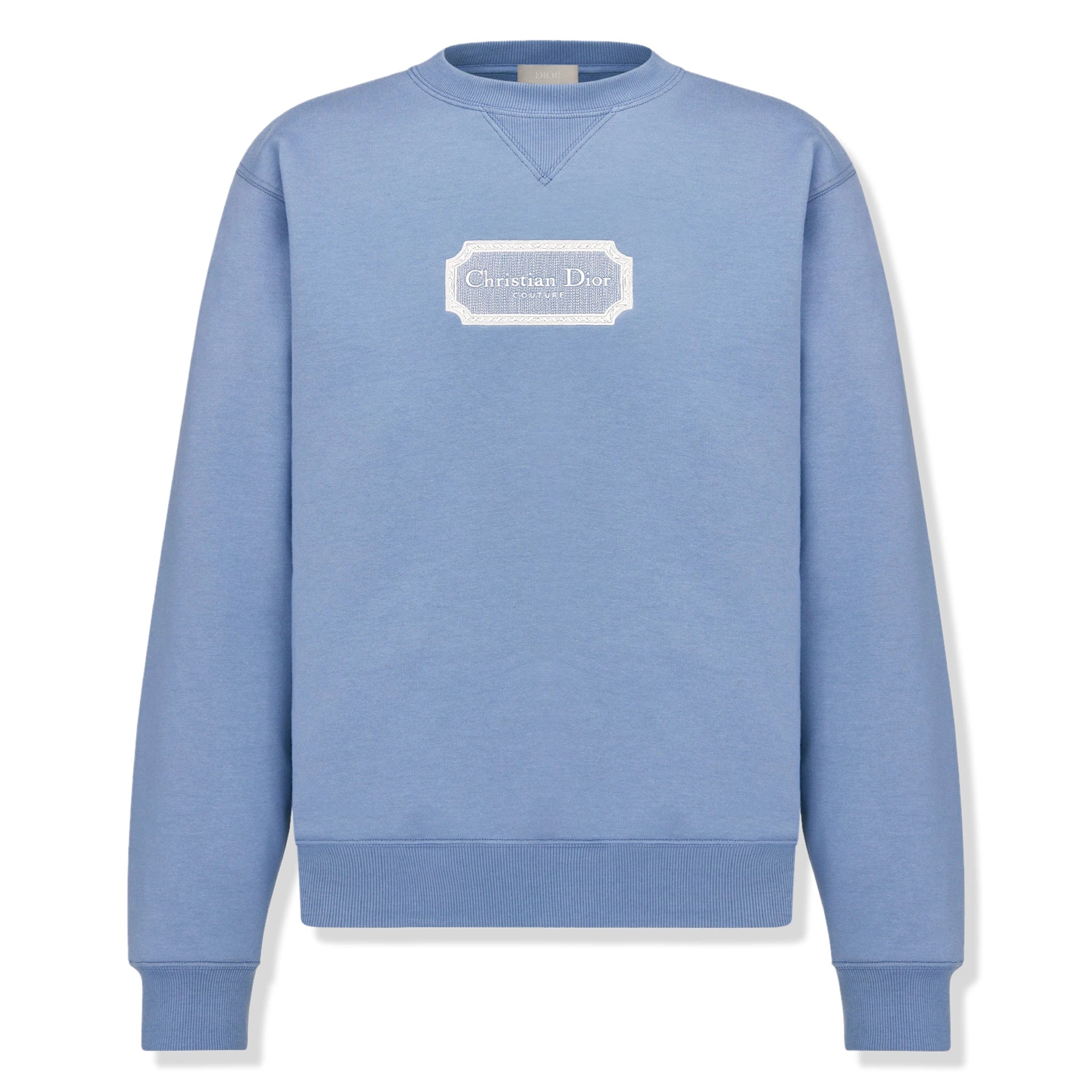 Dior 'Christian Dior Couture' Relaxed Fit Blue Sweatshirt