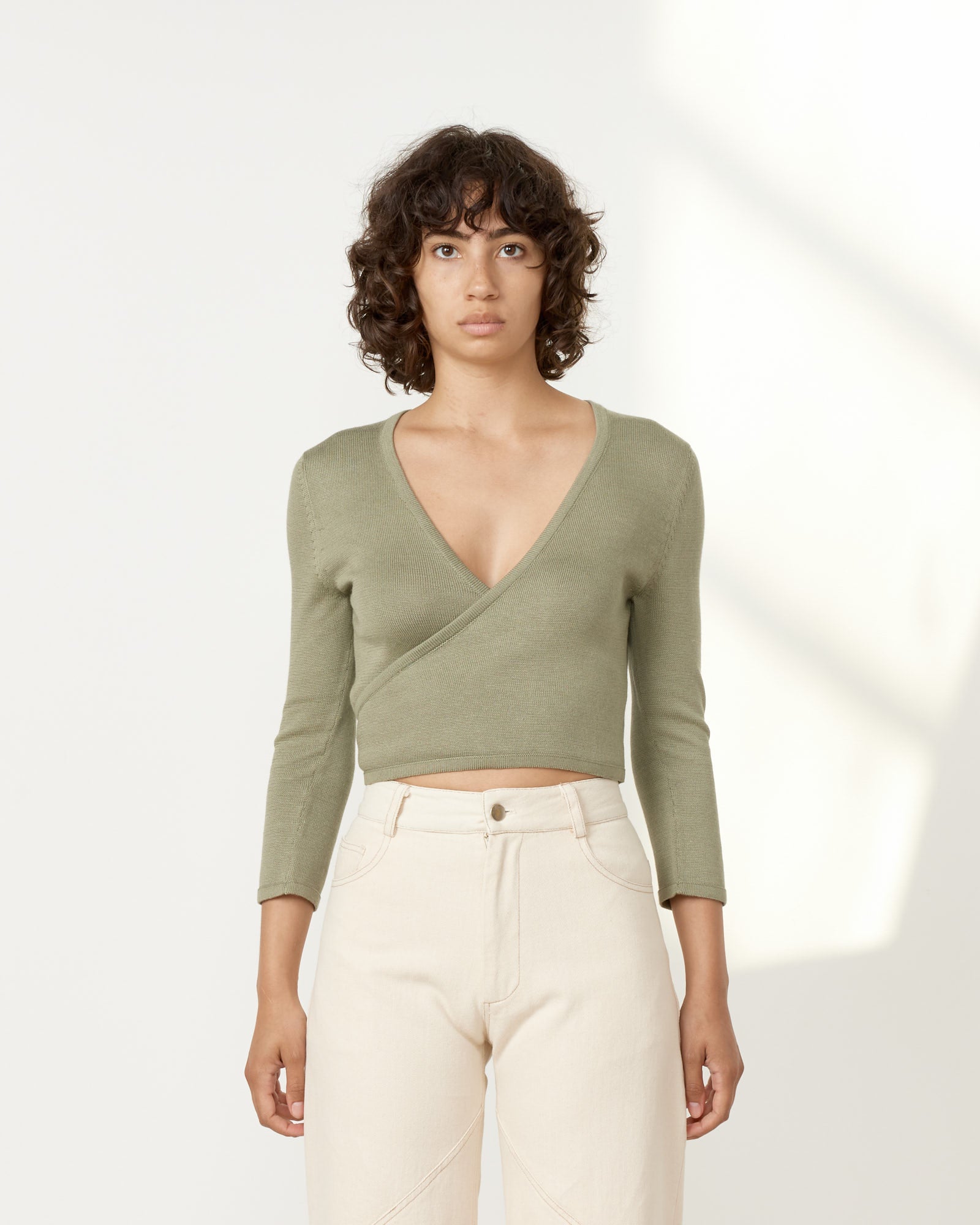 Elsa Top in Sage