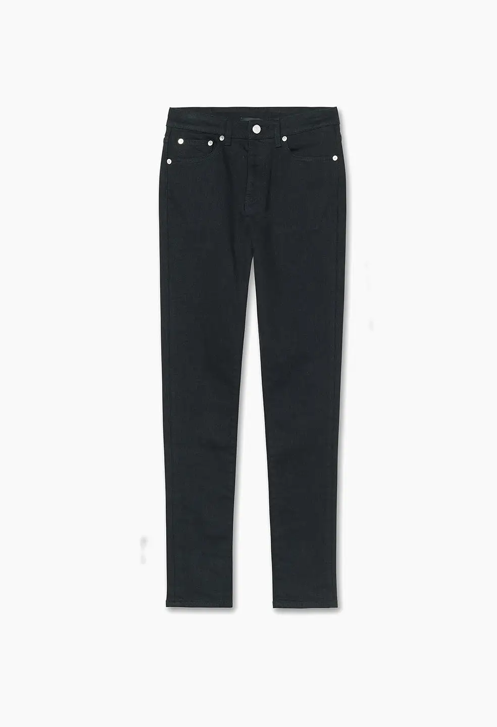 Emma Mid Rise Stretch Skinny / Obsidian