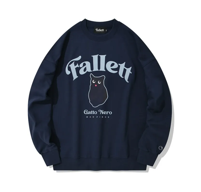 Fallett  |Unisex Street Style Oversized Sweatshirts