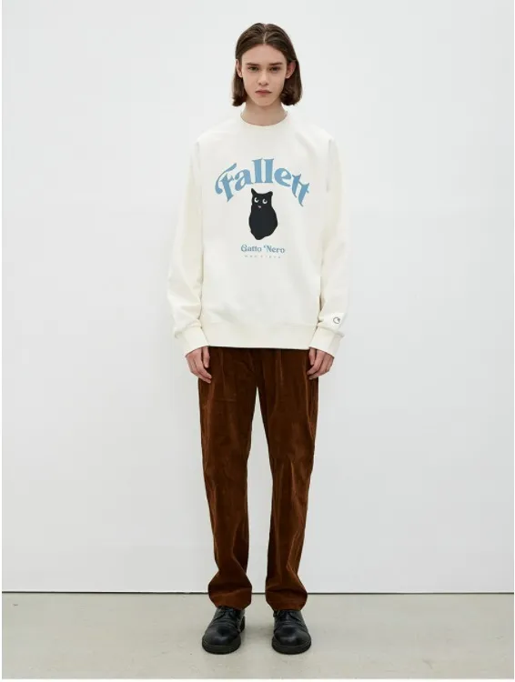 Fallett  |Unisex Street Style Oversized Sweatshirts