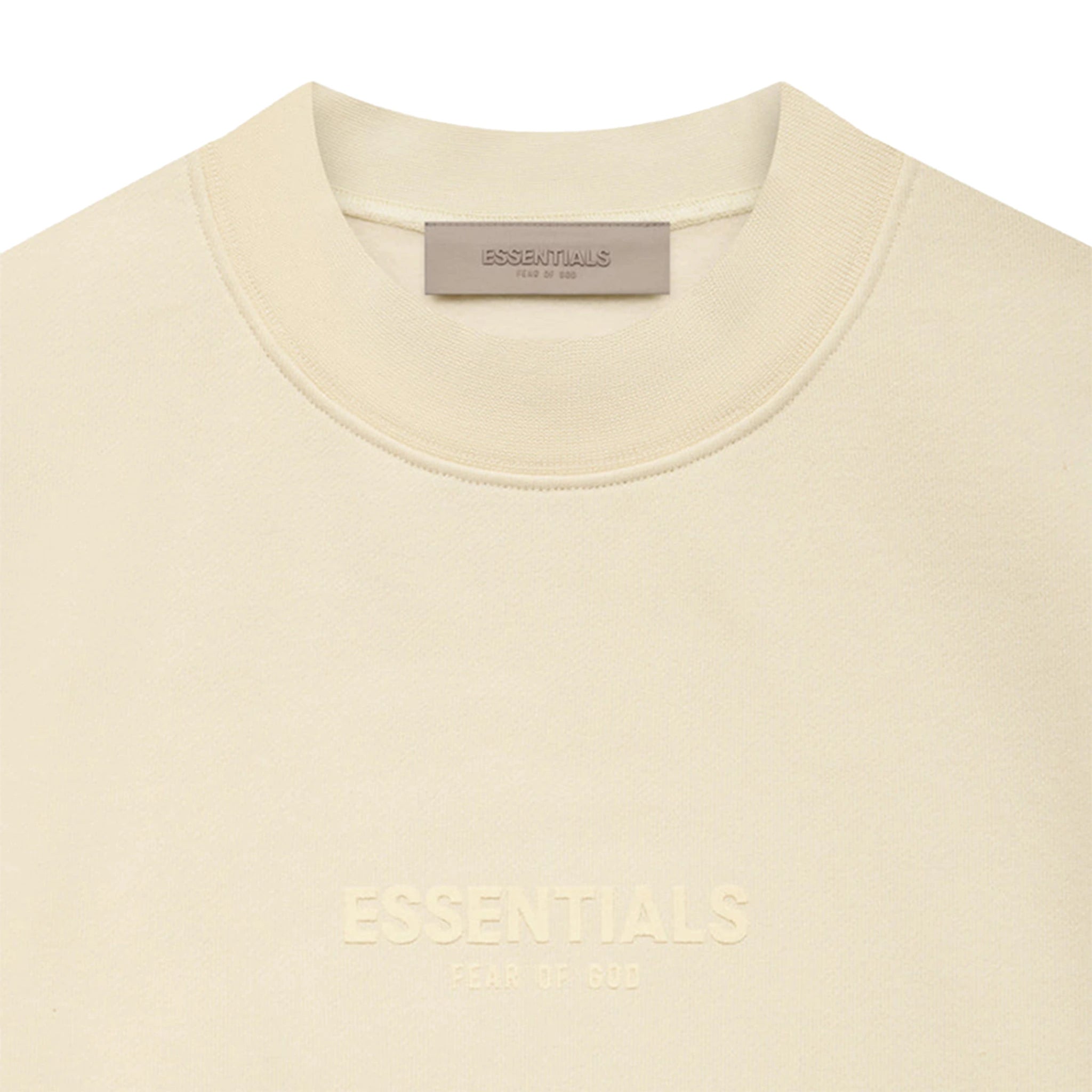 Fear Of God Essentials Relaxed Egg Shell Crewneck