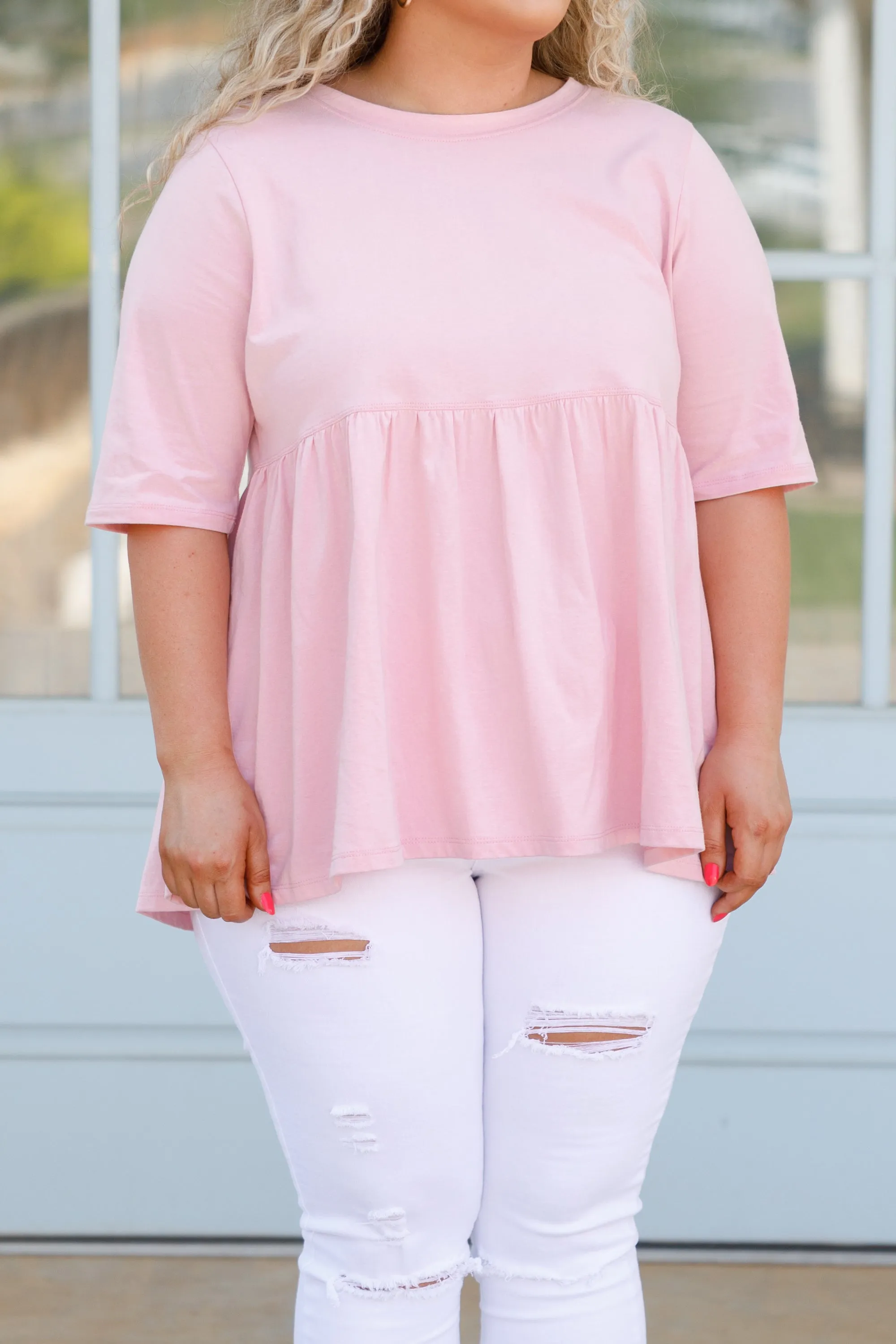 Fearless Soul Top, Dusty Pink