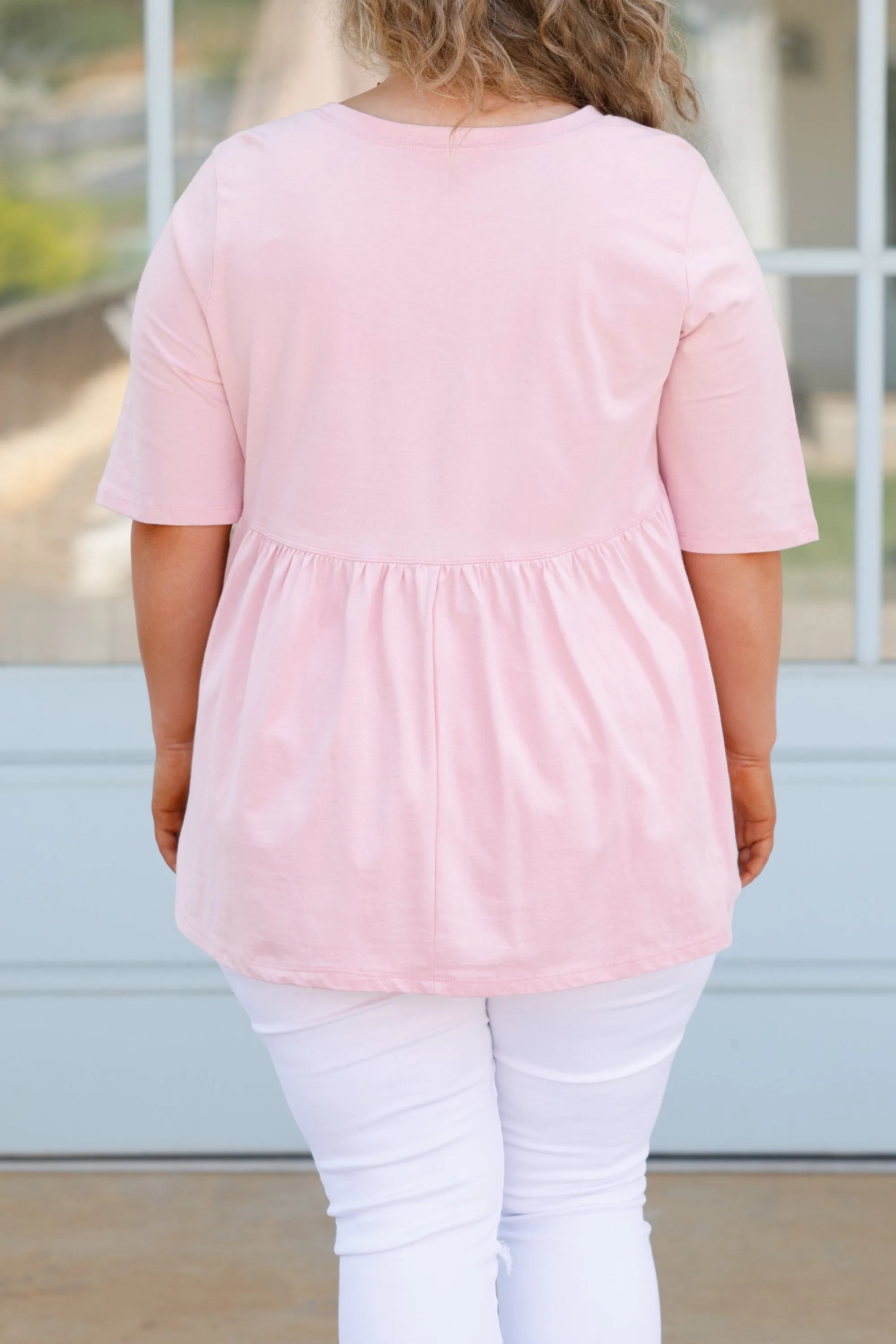 Fearless Soul Top, Dusty Pink