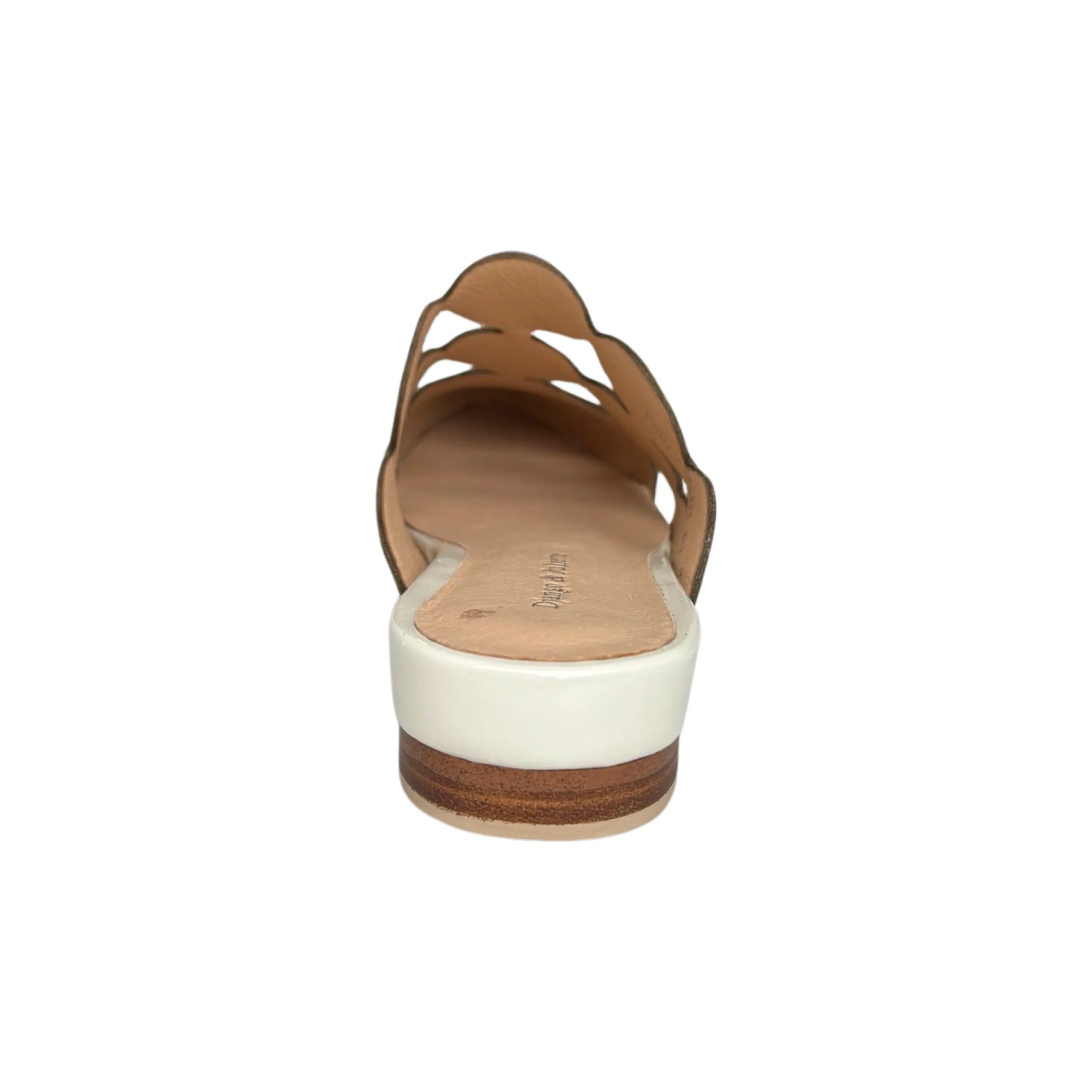 Forli Ivory Patent Flat Slide