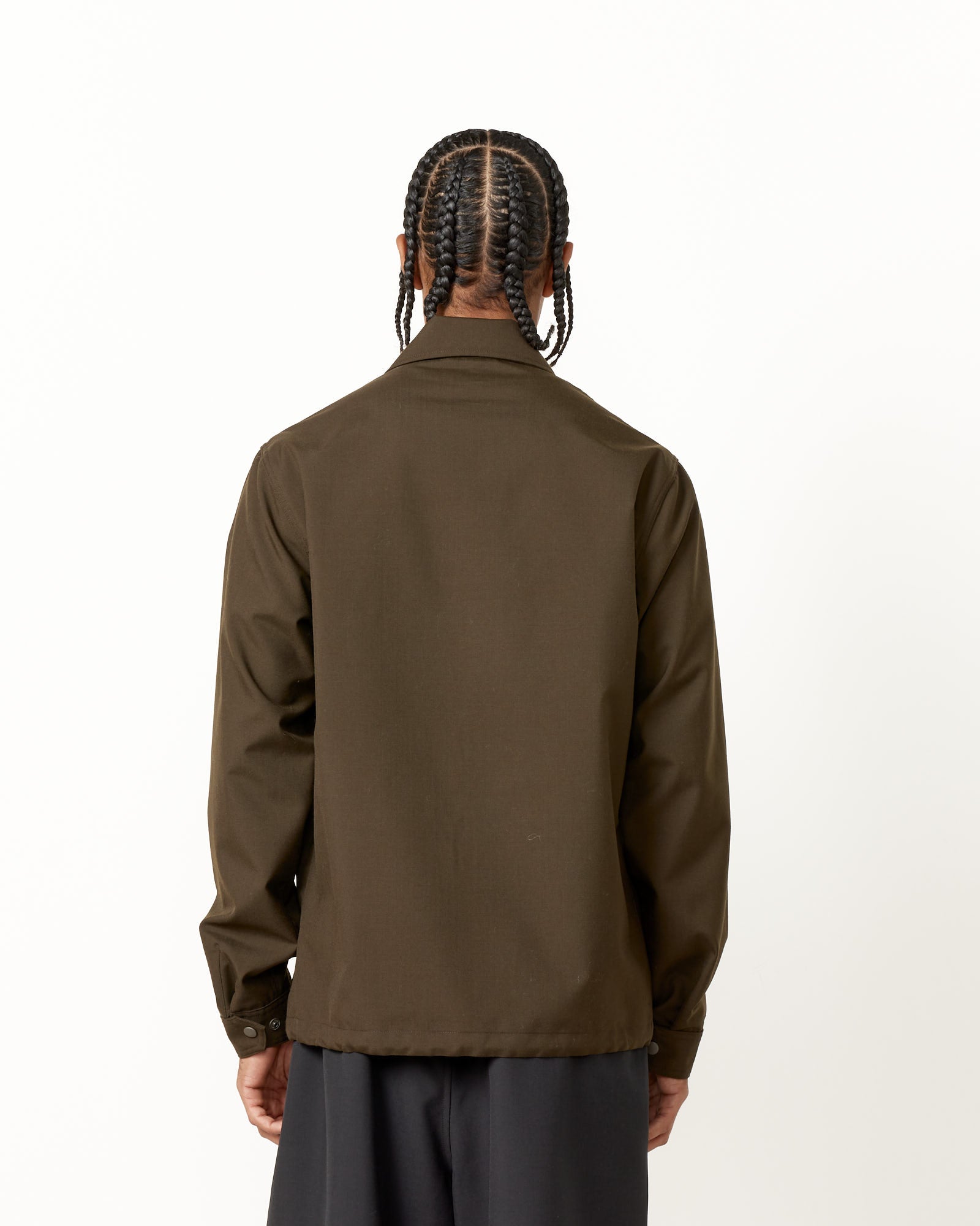 Forum Jacket in Tropical Wool Nutmeg