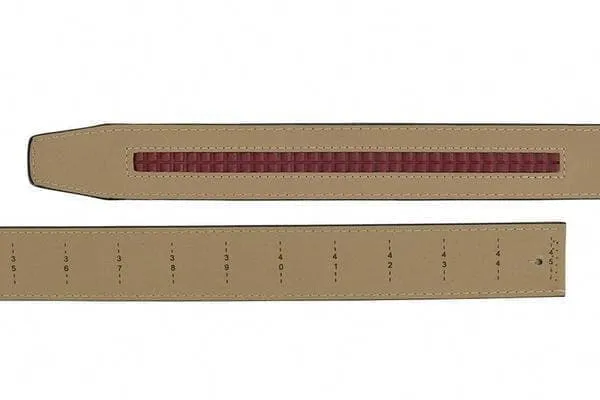 Go-In Pebble Grain Cognac, 1 3/8 Strap, Golf Belt