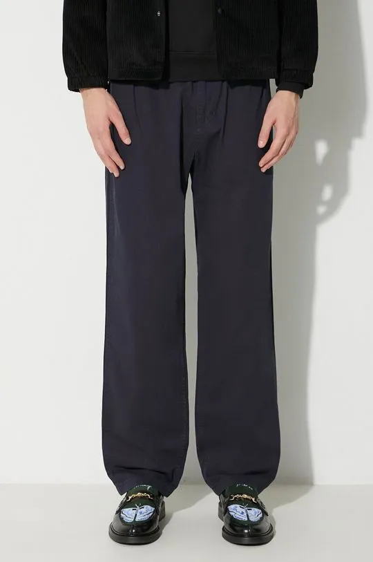 Gramicci cotton trousers Gramicci Pant navy blue color