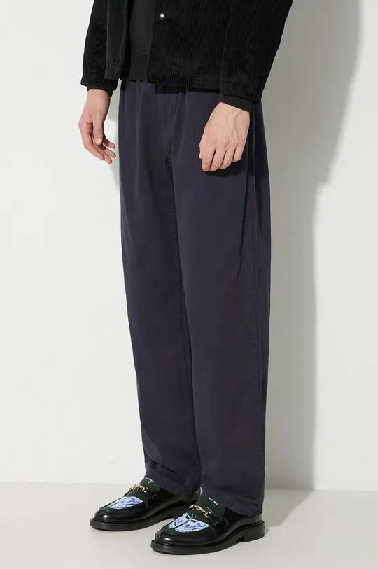 Gramicci cotton trousers Gramicci Pant navy blue color