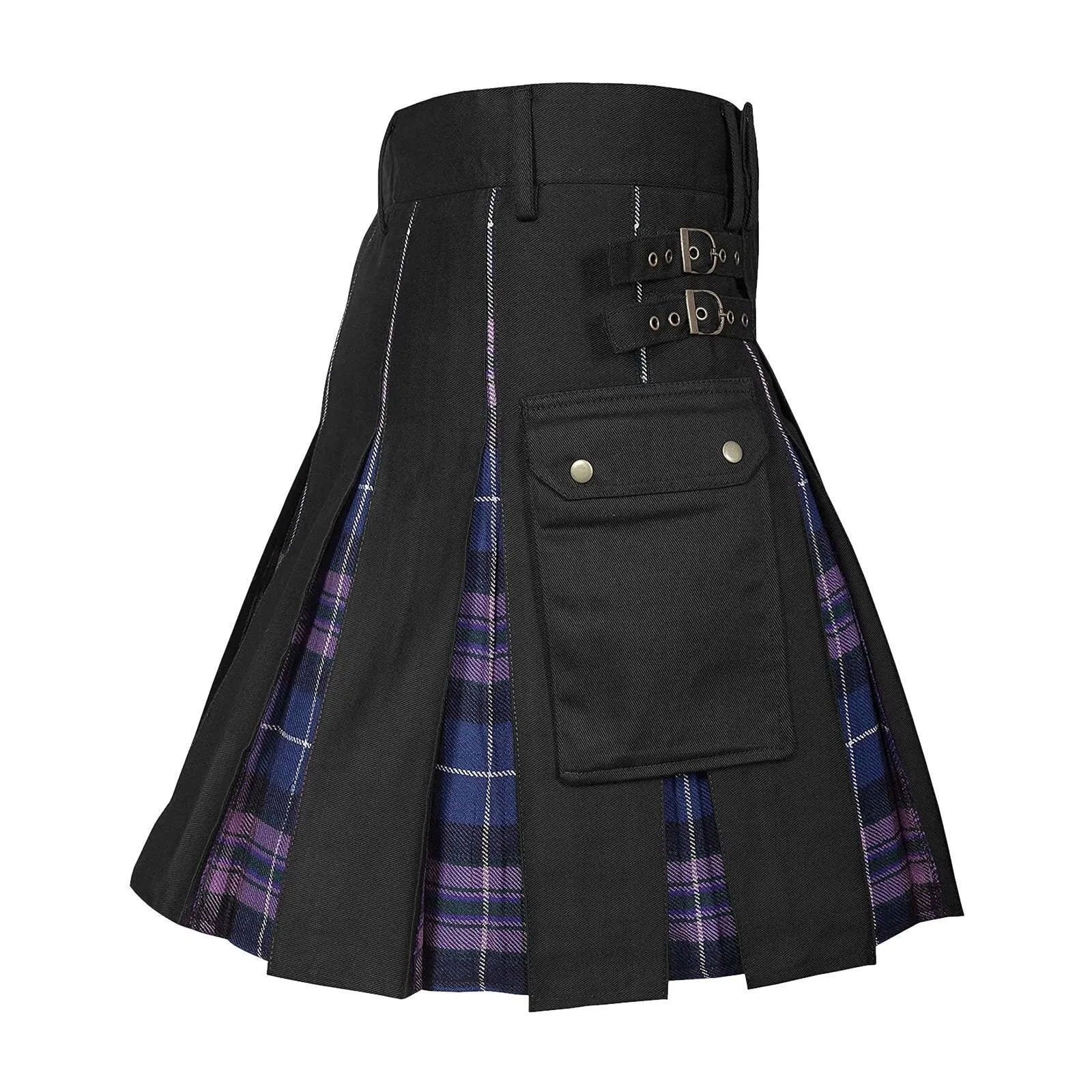 High Quality Men's Pleated Kilt