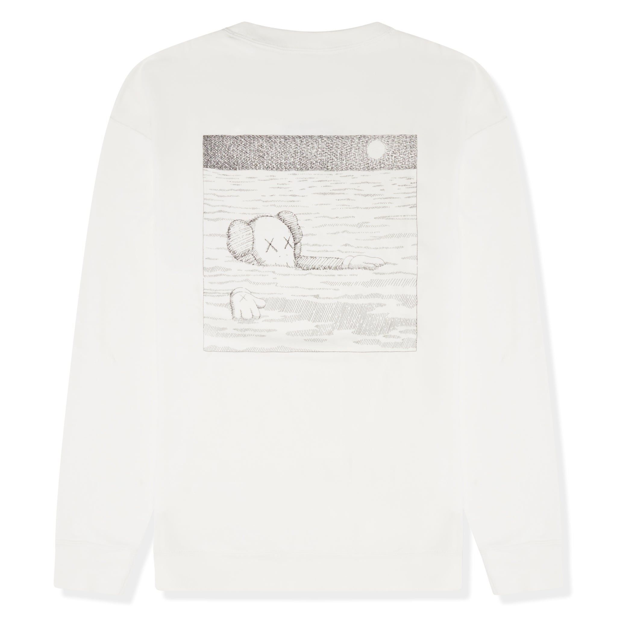 Kaws x Uniqlo UT Graphic White Sweatshirt