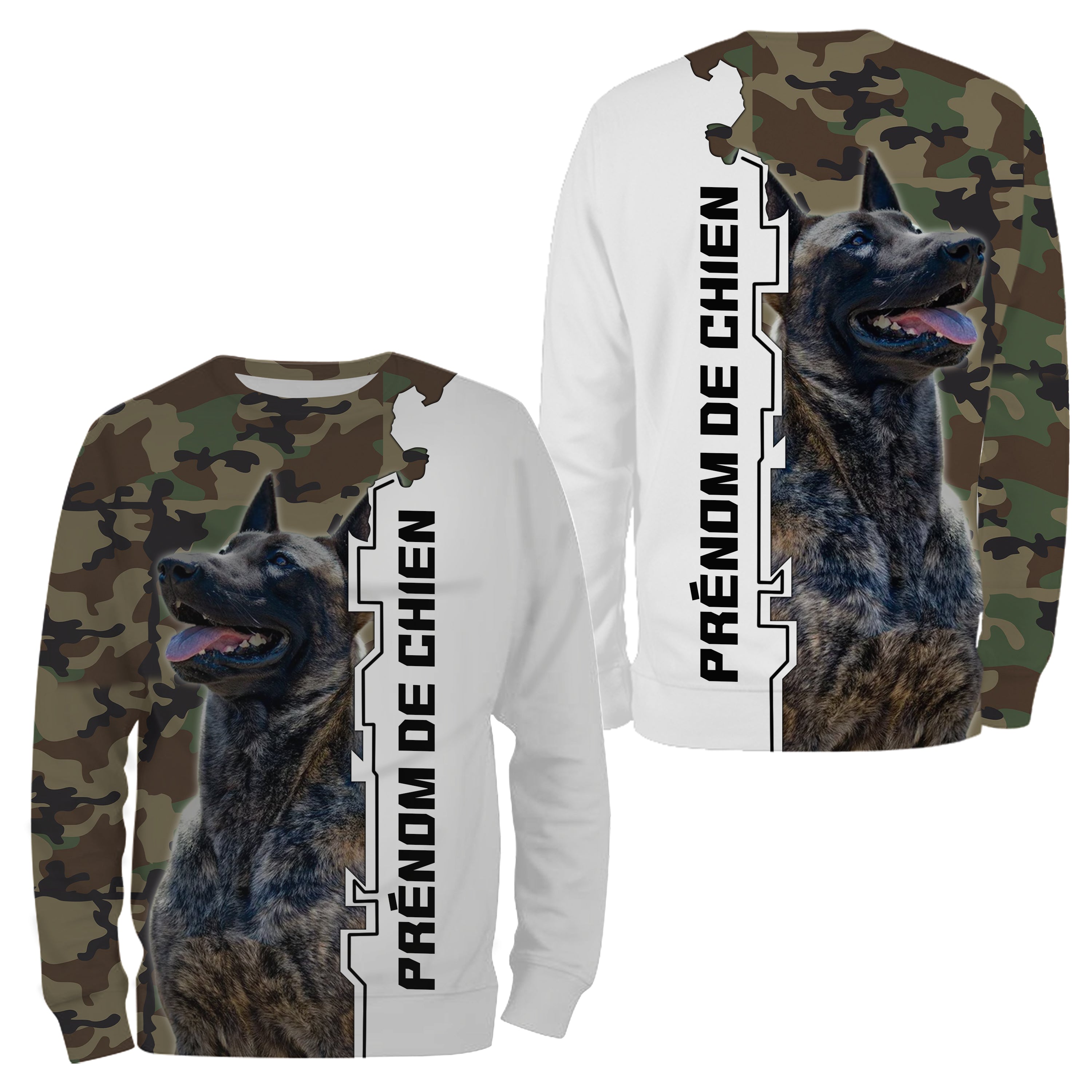 Le Berger Hollandais, Race de Chien Originaire de Pays-Bas, T-shirt, Sweat à Capuche Pour Homme, Femme, Cadeau Personnalisé - CT