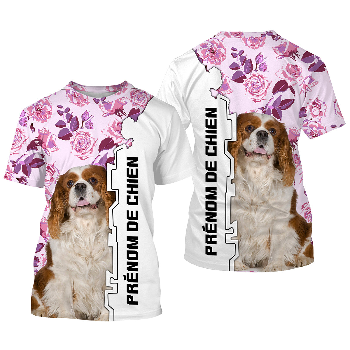 Le Cavalier King Charles Spaniel, Race de Chien Originaire de Royaume-Uni, T-shirt, Sweat à Capuche Pour Femme, Cadeau Personnal