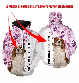 Le Cavalier King Charles Spaniel, Race de Chien Originaire de Royaume-Uni, T-shirt, Sweat à Capuche Pour Femme, Cadeau Personnal