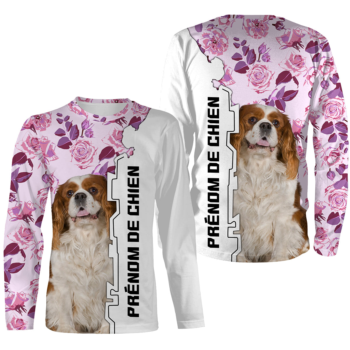 Le Cavalier King Charles Spaniel, Race de Chien Originaire de Royaume-Uni, T-shirt, Sweat à Capuche Pour Femme, Cadeau Personnal