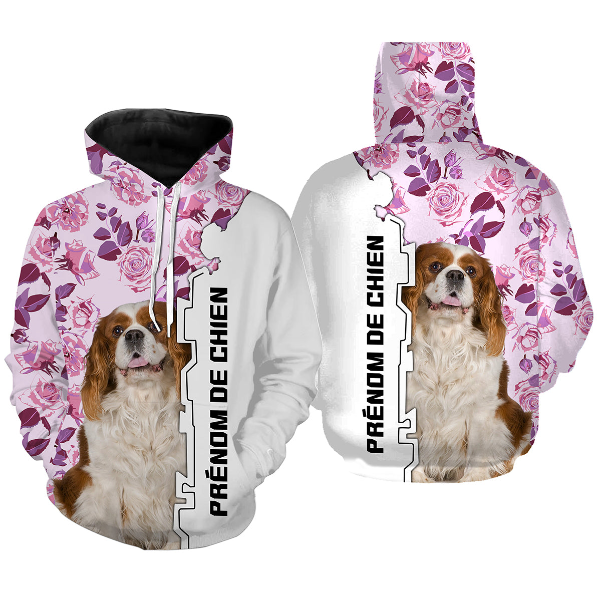 Le Cavalier King Charles Spaniel, Race de Chien Originaire de Royaume-Uni, T-shirt, Sweat à Capuche Pour Femme, Cadeau Personnal