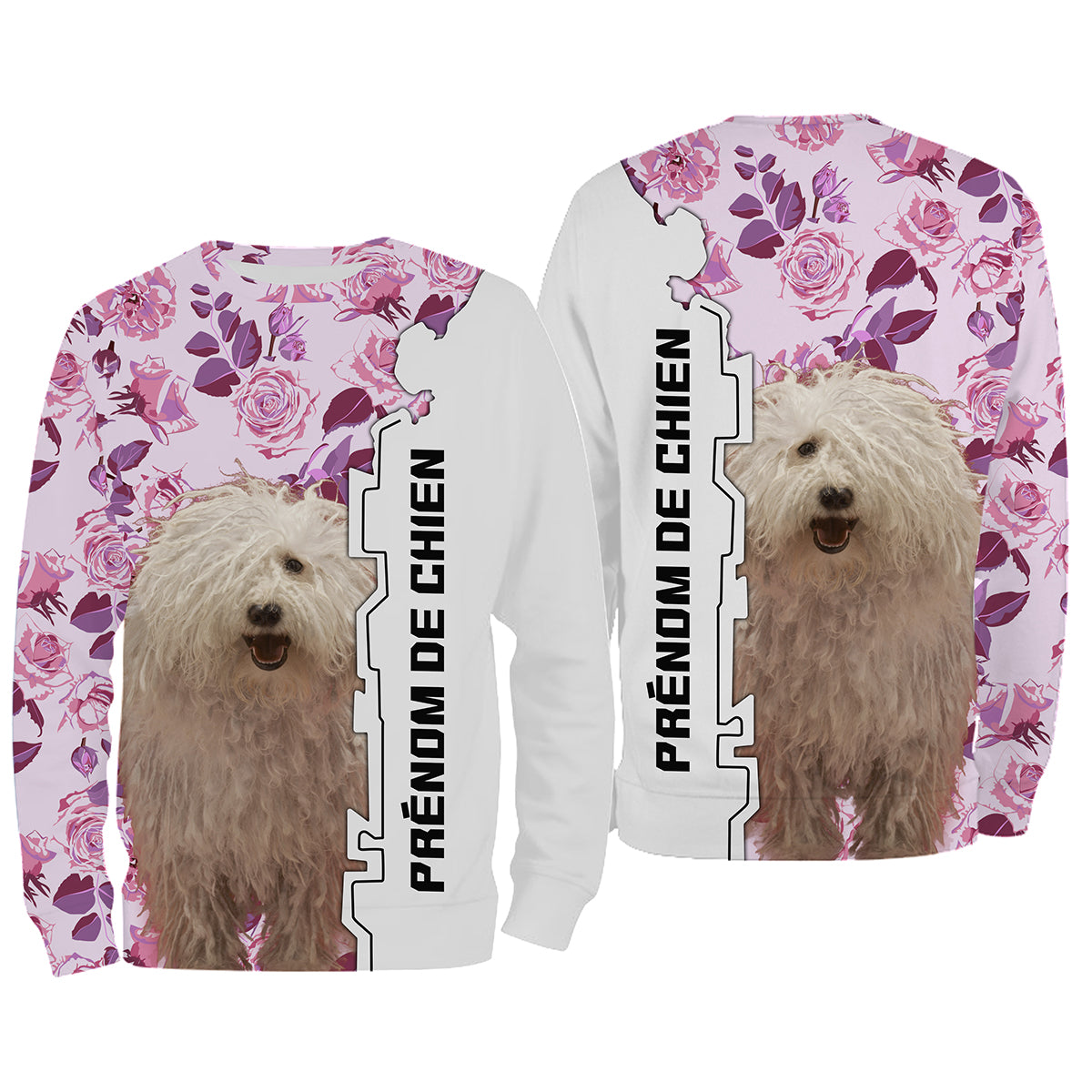 Le Komondor, Chien de Berger Hongrois, Chien De Garde, Race de Chien Originaire de Hongrie, T-shirt, Sweat à Capuche Pour Femme,