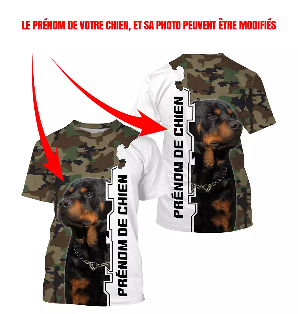 Le Rottweiler, Race de Chien Originaire d'Allaemagne, T-shirt, Sweat à Capuche Pour Homme, Femme, Cadeau Personnalisé - CTS14042