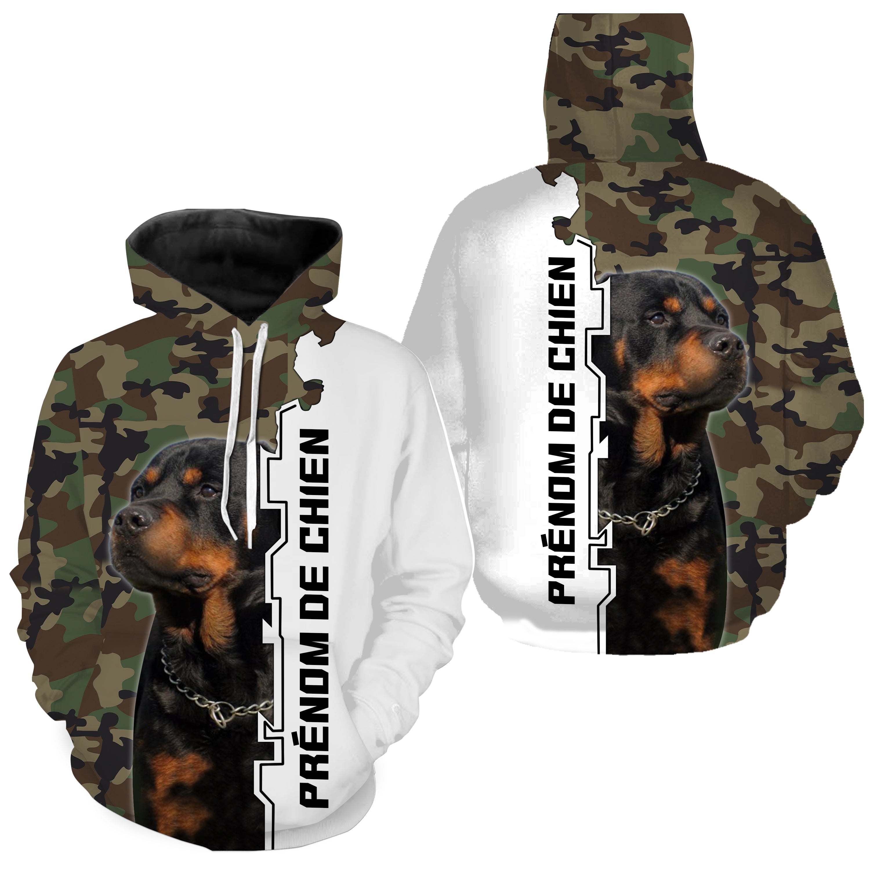 Le Rottweiler, Race de Chien Originaire d'Allaemagne, T-shirt, Sweat à Capuche Pour Homme, Femme, Cadeau Personnalisé - CTS14042