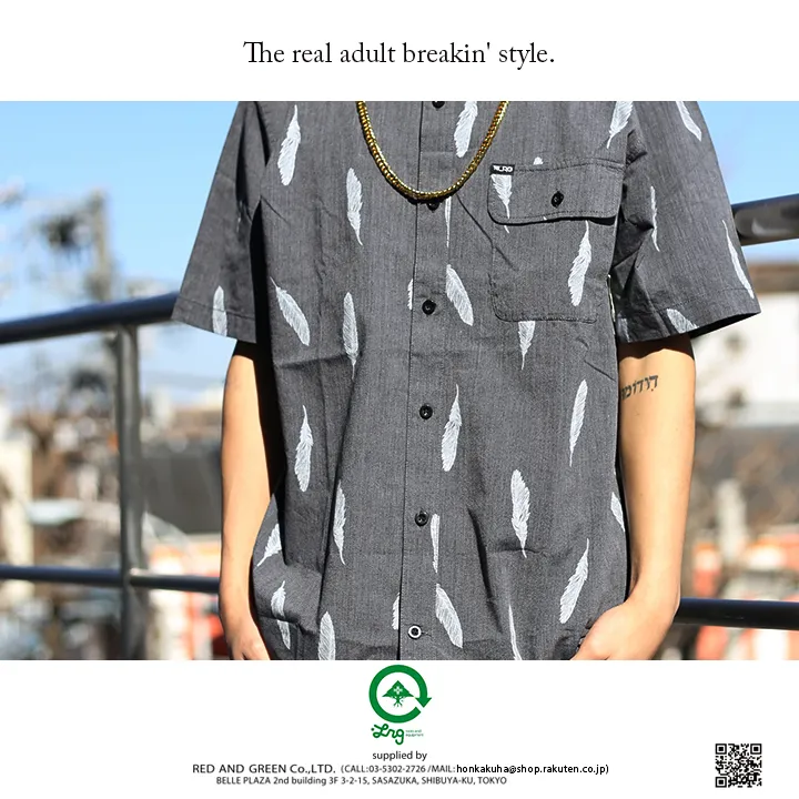 LRG  |Unisex Street Style Other Animal Patterns Cotton