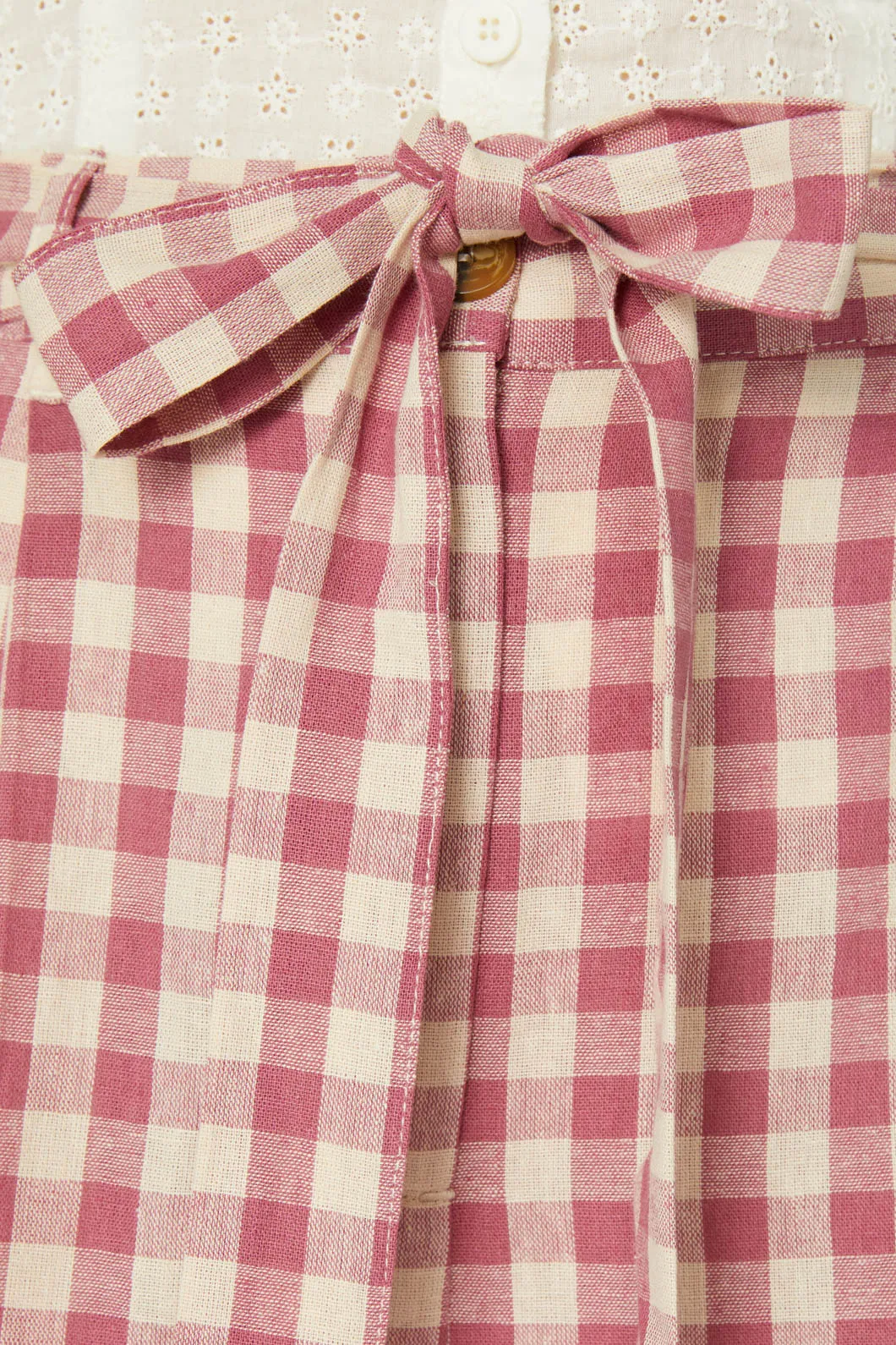 Maggie Gingham Check Pant