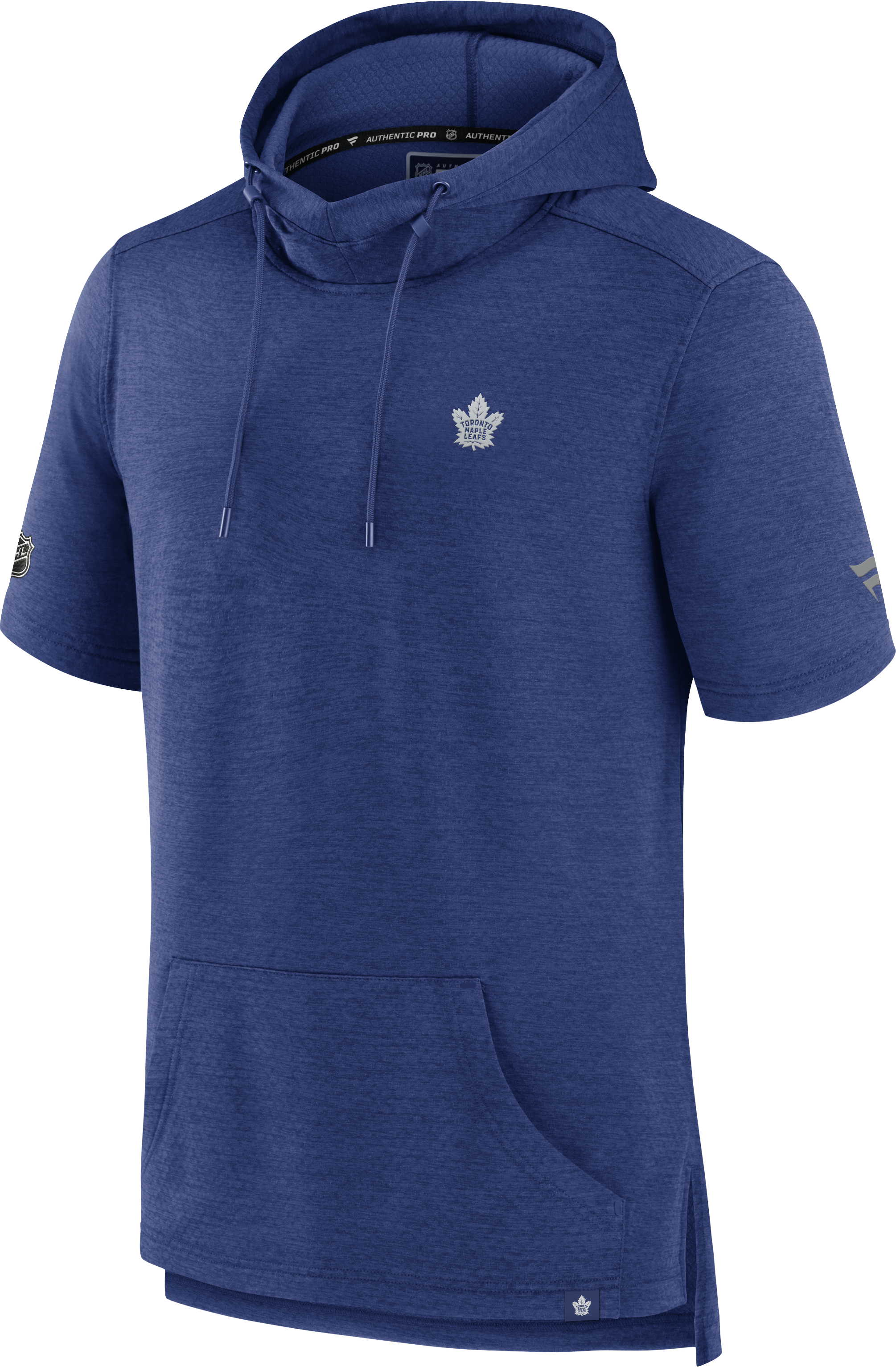 Maple Leafs Fanatics Men's 2023 Authentic Pro Road Short Sleeve Hoody