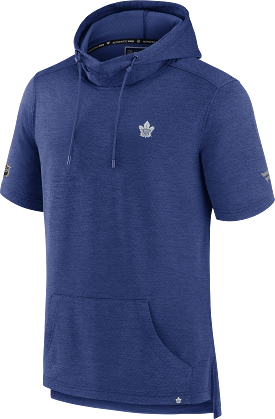 Maple Leafs Fanatics Men's 2023 Authentic Pro Road Short Sleeve Hoody