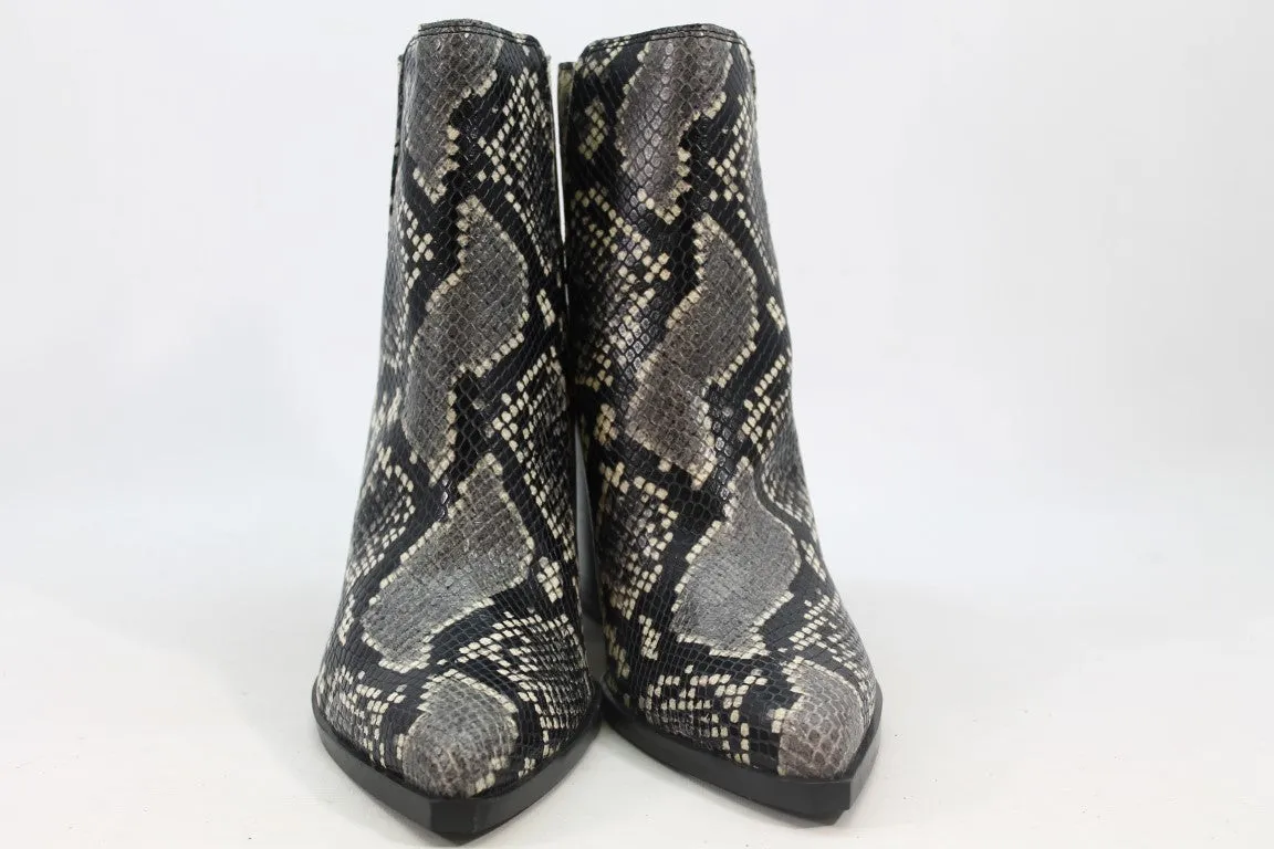 Marc Fisher Oshay2 Women's Black Snake Boots 9.5M(ZAP13586)