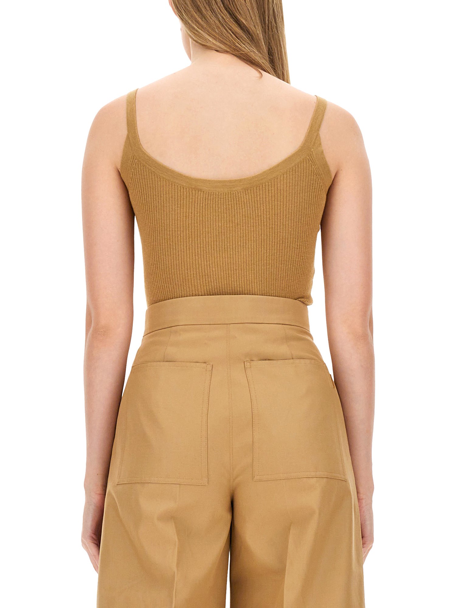 MAX MARA    CASHMERE BLEND GALLURA TOP